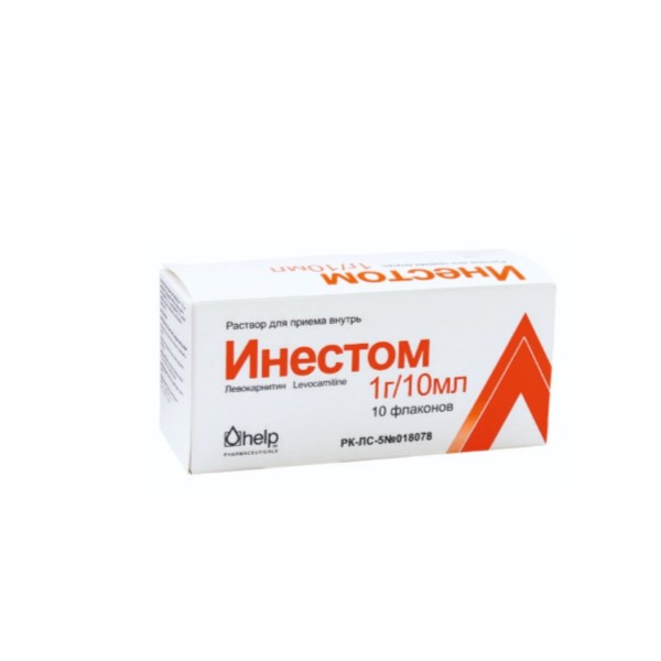 Инестом 	1 г/10 мл