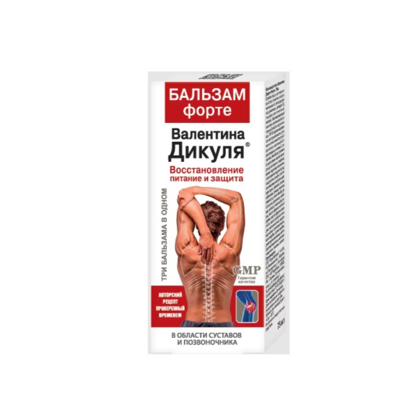 Бальзам в.дикуля форте д/тела в области суставов