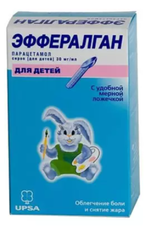 Эффералган раствор
