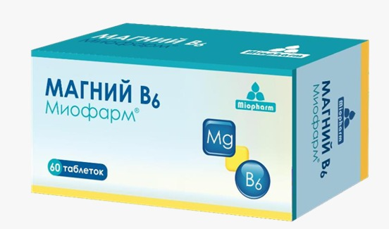 Магний B6 Миофарм