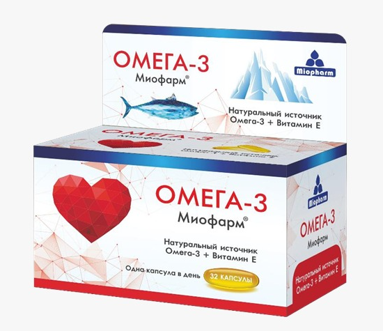 Омега-3 Миофарм