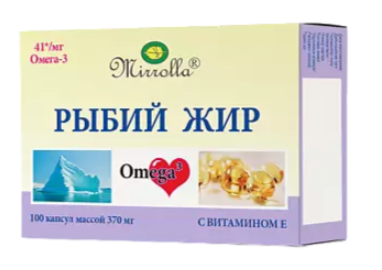 Рыбий жир с витамином е	