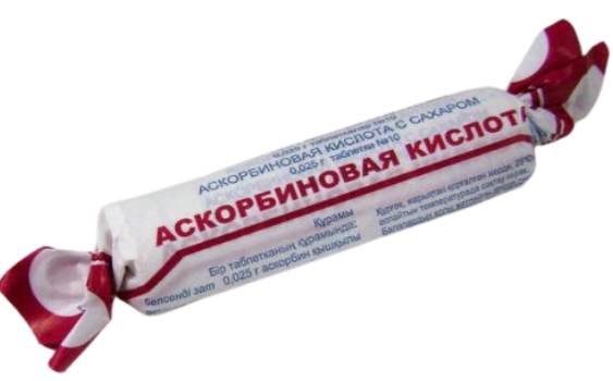 Аскорбиновая кислота с сахаром